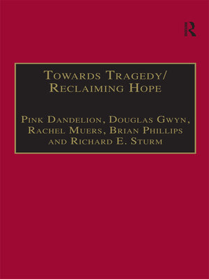 cover image of Towards Tragedy/Reclaiming Hope